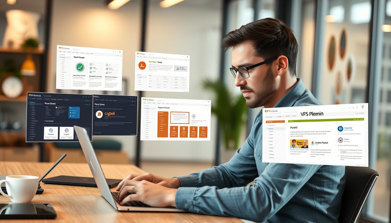 Top VPS Control Panels Compared: cPanel vs. Plesk vs. Webmin